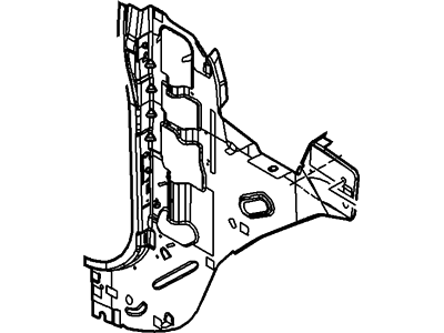 Ford AC3Z-2502038-A Panel Assy - Cowl Side
