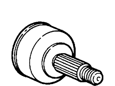 Mercury F5RZ3B413B Joint & Stub Shaft Assembly