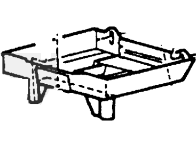 Ford F6ZZ-10732-AA Tray Assembly - Battery