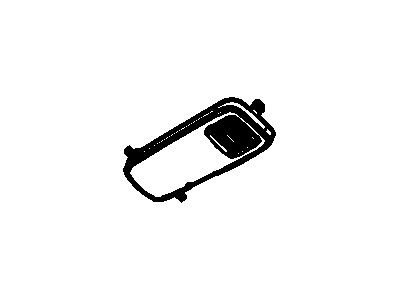 Ford 3L1Z-13783-AA Lens, Passenger Side 3L1Z-13783-AA Ford Lens, Passenger Side Illustration 1 of 1