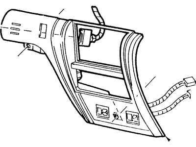 Lincoln F8OZ5404608DAD Panel - Instrument