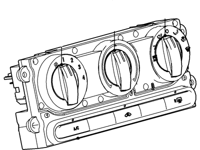 Mercury 6F2Z-19980-AA Control