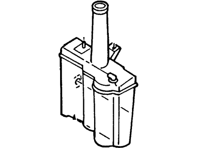 Ford F42Z8A080A Tank Assembly Radiator Overflow