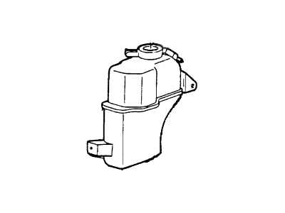 Mercury F7CZ-8A080-AD Tank Assembly - Radiator