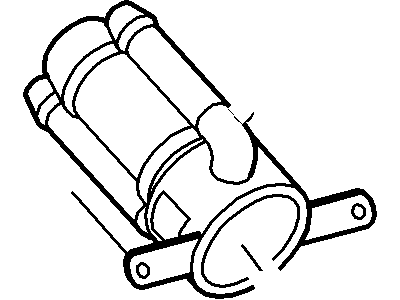 Ford 1L5Z-9A474-AA Connector - Vacuum Tube 1L5Z-9A474-AA Ford Connector - Vacuum Tube Illustration 1 of 1