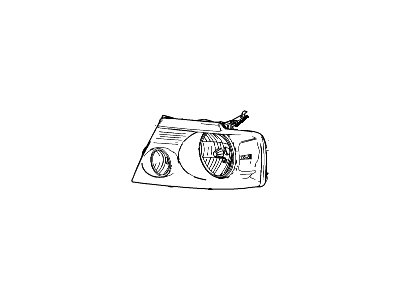 Lincoln 7L3Z-13008-HACP Headlamp Assy