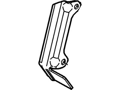 5C2Z-2B085-AB Ford Shield, Passenger Side Illustration 1 of 1