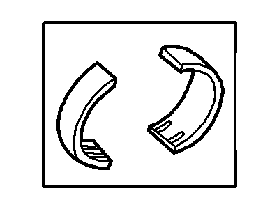 Ford 6M8Z-6211-C Bearing - Connecting Rod 6M8Z-6211-C Ford Bearing - Connecting Rod Illustration 1 of 1