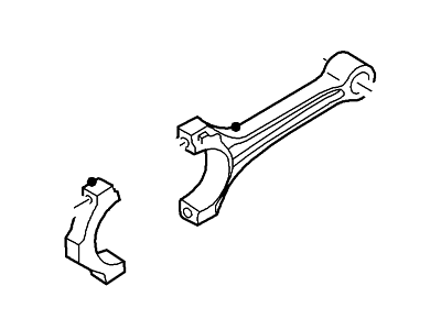 Ford 1L5Z-6200-A Connecting Rod 1L5Z-6200-A Ford Connecting Rod Illustration 1 of 1