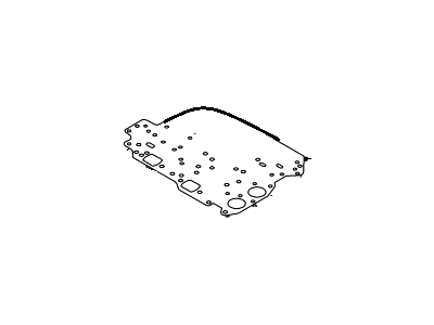 Ford XS4Z-7C155-AB Gasket XS4Z-7C155-AB Ford Gasket Illustration 1 of 1