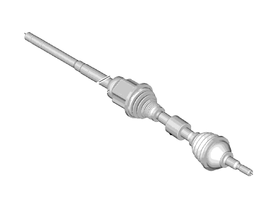 Lincoln DG9Z-3B436-H Shaft - Front Axle