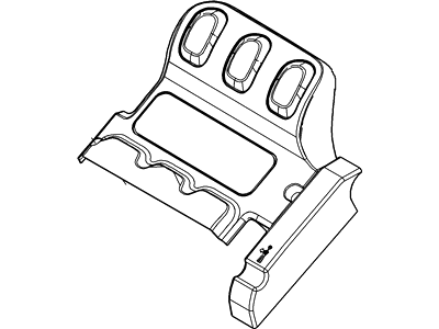 YL8Z-8A590-DC Ford Shield Illustration 1 of 1