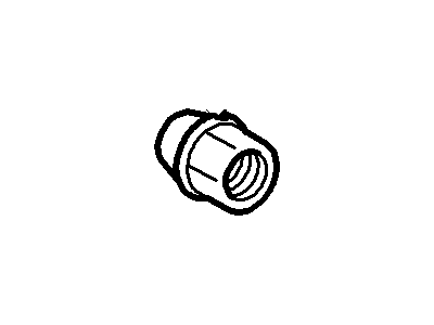 Ford 4L8Z-1012-BA Nut - Wheel 4L8Z-1012-BA Ford Nut - Wheel Illustration 1 of 1