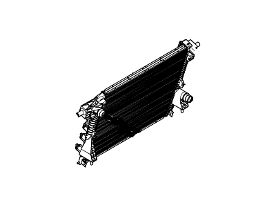 Ford BC3Z-8005-A Radiator Assy