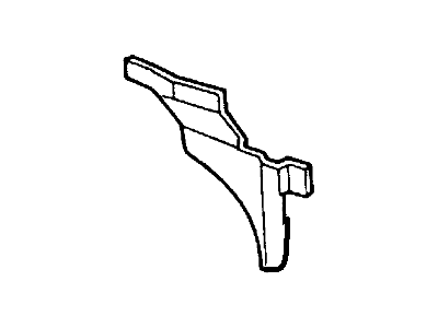 Lincoln D9AZ54113B48A Reinforcement - Rear Floor Pan Toe