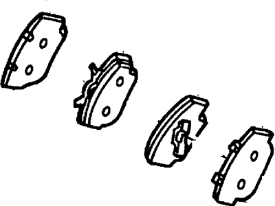 Lincoln XF3Z-2001-CB Shoe And Lining Assembly