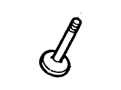 Ford F77Z-6505-AA Valve - Exhaust