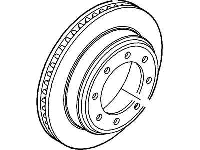 Ford 8C2Z-2V026-A Rotor Assy
