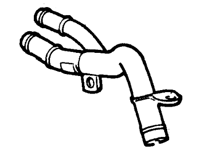Ford XF2Z-18663-DA Tube - Heater Water                