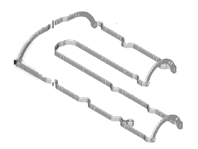 Ford BM5Z-6584-A Gasket - Valve Rocker Arm Cover BM5Z-6584-A Ford Gasket - Valve Rocker Arm Cover Illustration 1 of 1