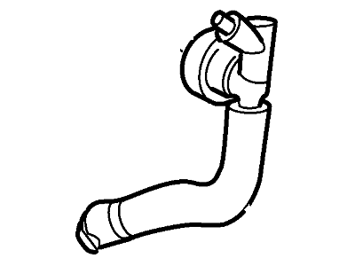 Ford 4F1Z-9D661-BA Tube 4F1Z-9D661-BA Ford Tube Illustration 1 of 1