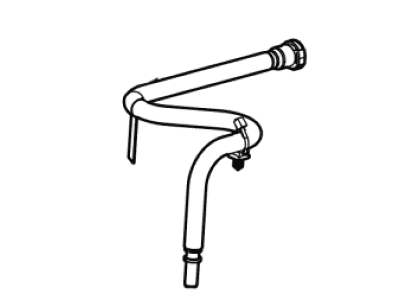 Ford 4L5Z-9G271-BA Hose - Connecting 4L5Z-9G271-BA Ford Hose - Connecting Illustration 1 of 1