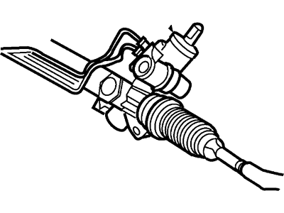 Ford 6W1Z-3504-B Gear Assy - Steering