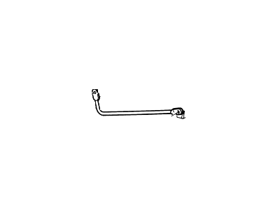 Ford 1S8Z-17E900-AA Bumper Cover Brace, Passenger Side 1S8Z-17E900-AA Ford Bumper Cover Brace, Passenger Side Illustration 1 of 1