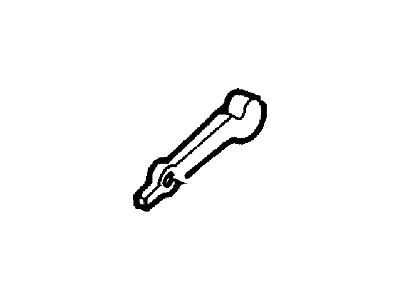 FODZ-3D653-A Ford Lever - Control Illustration 1 of 1