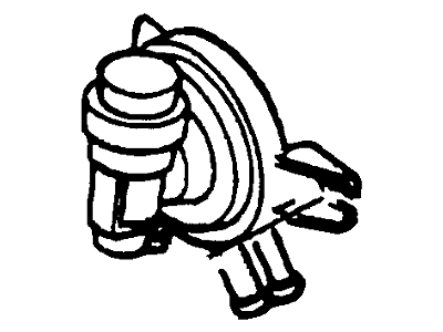 Mercury Canister Purge Valve - E9DZ-9C915-A