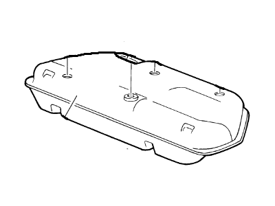 Mercury XS2Z-9002-AH Tank Assembly - Fuel