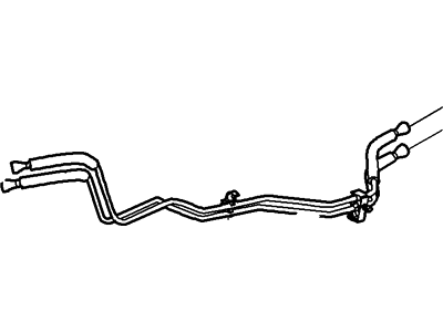 Ford 5C3Z-9J338-AK Tube 5C3Z-9J338-AK Ford Tube Illustration 1 of 1