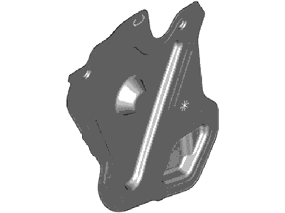 Ford CJ5Z-7827458-A Shield - Water Splash, Passenger Side CJ5Z-7827458-A Ford Shield - Water Splash, Passenger Side Illustration 1 of 1