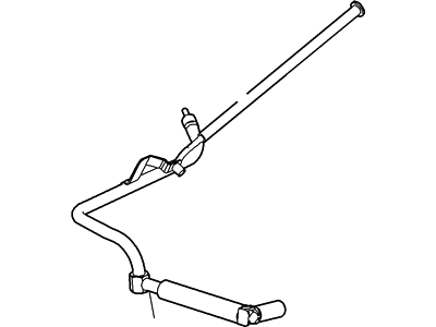 6L1Z-9A474-A Ford Connector - Vacuum Tube Illustration 1 of 1