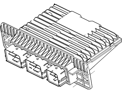 Ford CL3Z-12A650-AFE Module - Engine Control - Eec V