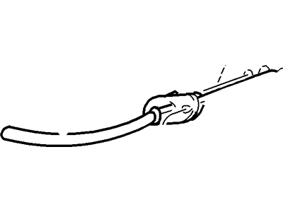 Ford 1R3Z-9A758-AA Cable Assembly - Throttle Control