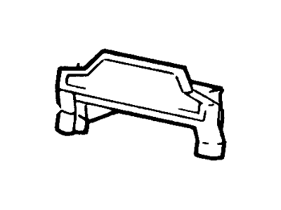 F65Z-7B100-AA Ford Cover - Transmission Gear Lever Aperture Illustration 1 of 1
