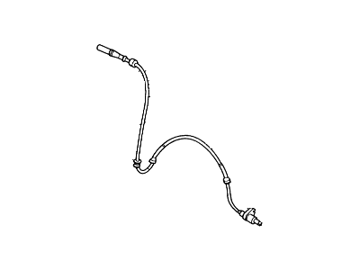Lincoln Town Car ABS Sensor - F5AZ-2C204-AA
