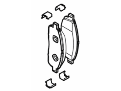 Ford FL1Z-2001-A Kit - Brake Lining