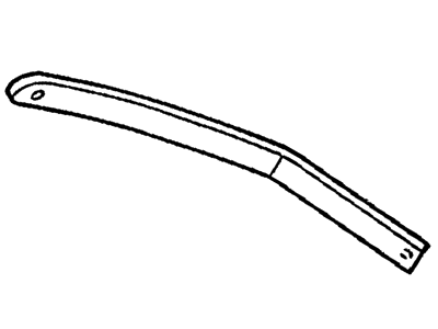 Mercury F2MY13476A Molding - Passenger Side