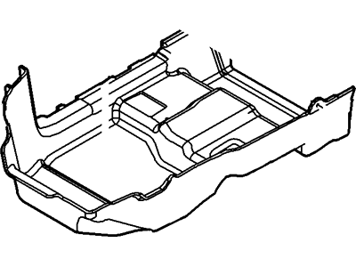 DB5Z-7813000-AA Ford Carpet - Floor, Passenger Side Illustration 1 of 1