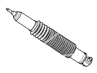 Mercury 3U2Z-18125-AC Shock Absorber Assy                