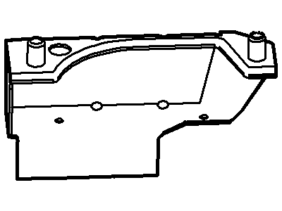 4G7Z-6K743-CA Ford Bracket - Oil Cooler Illustration 1 of 1