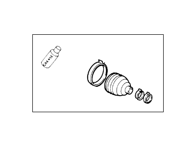 Mercury Tracer CV Boot - F8CZ-3A331-BB