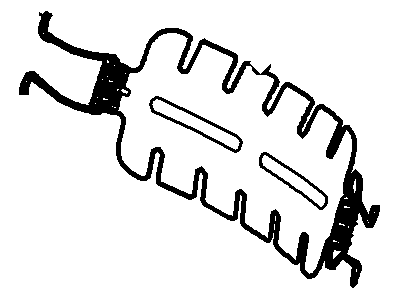 Lincoln 6E5Z-5464842-A Support - Seat Back - Lumbar