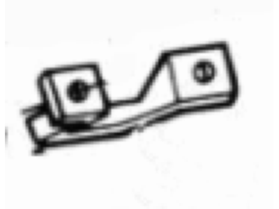 Ford E2DZ7442148A Striker - Back Window Latch