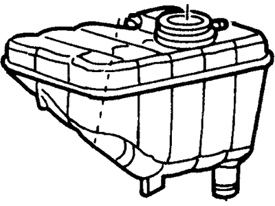 Lincoln Coolant Reservoir - 2W7Z-8A080-AA