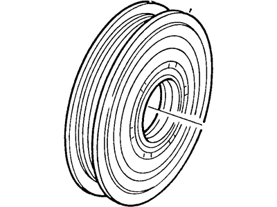Lincoln A/C Idler Pulley - E9VZ-19D784-A