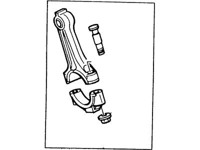 Ford Taurus Rod Bearing - FODZ-6200-A