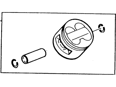 Lincoln E9TZ-6108-DB Piston